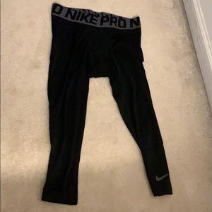 Nike Pro Sliders/Compression Shorts